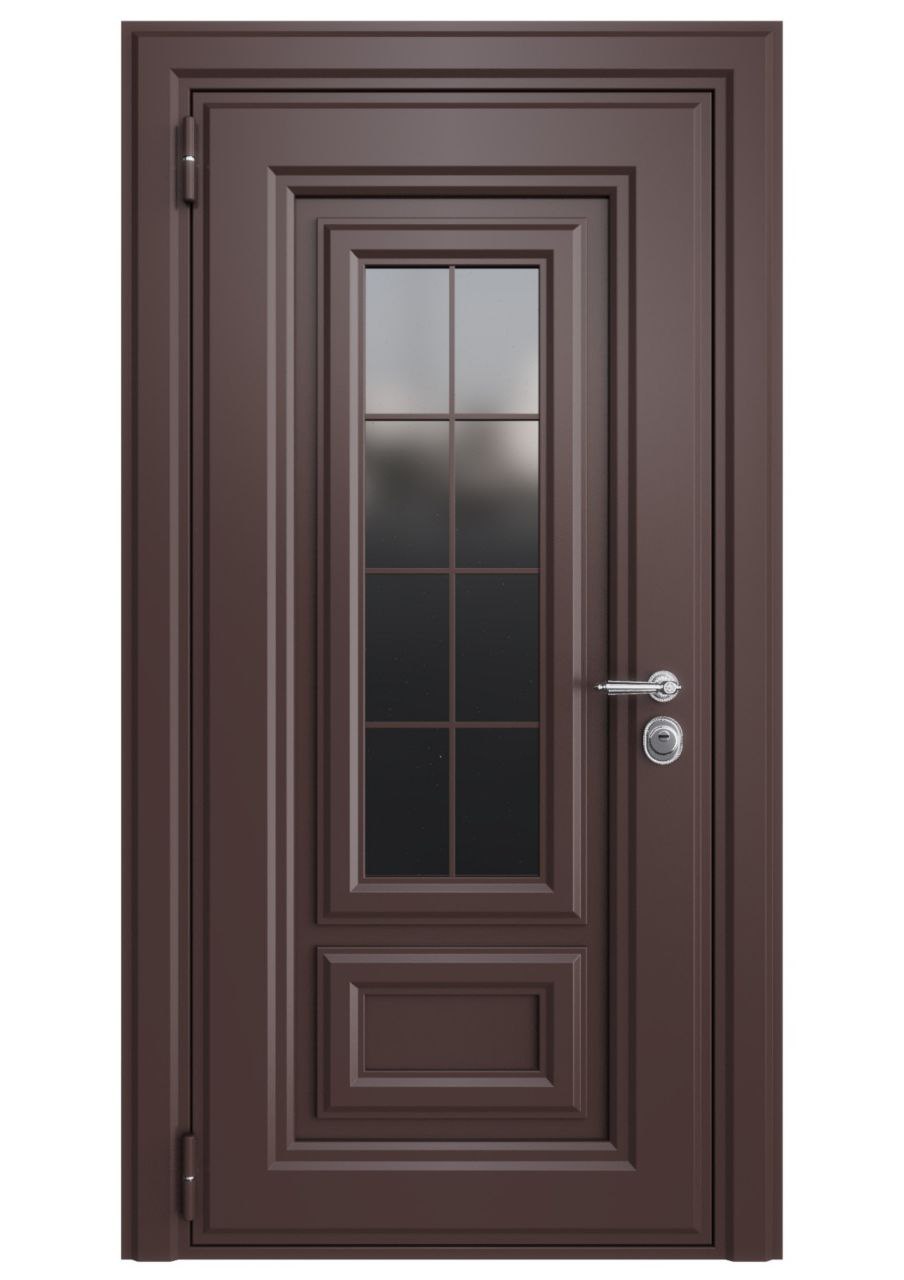 Металлическая входная дверь с металлофиленкой