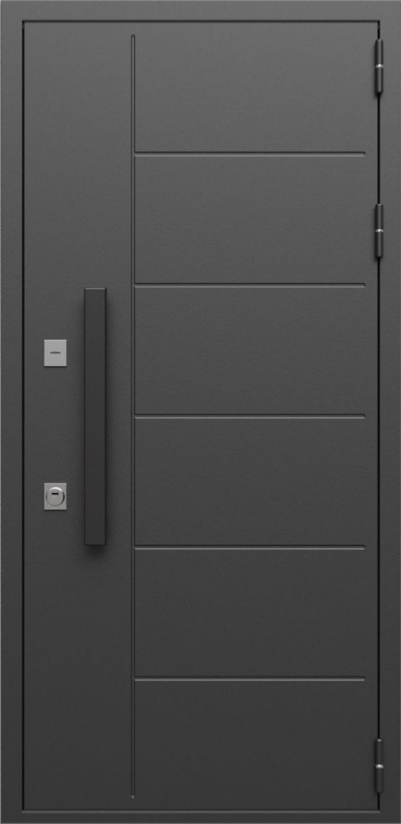 Металлическая входная дверь в коттедж RS15