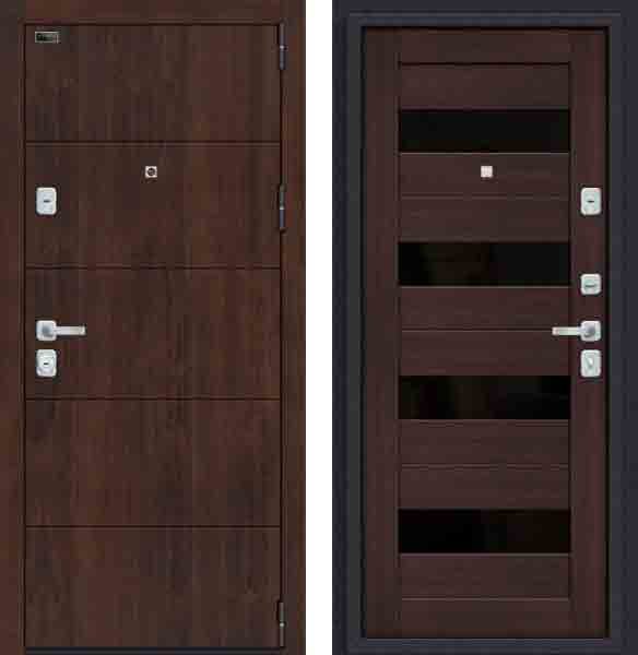 Металлическая входная дверь в частный дом RS-368