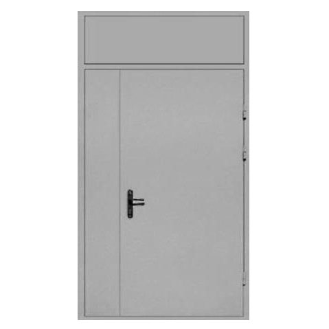 Входная дверь с фрамугой и вставкой RS-273