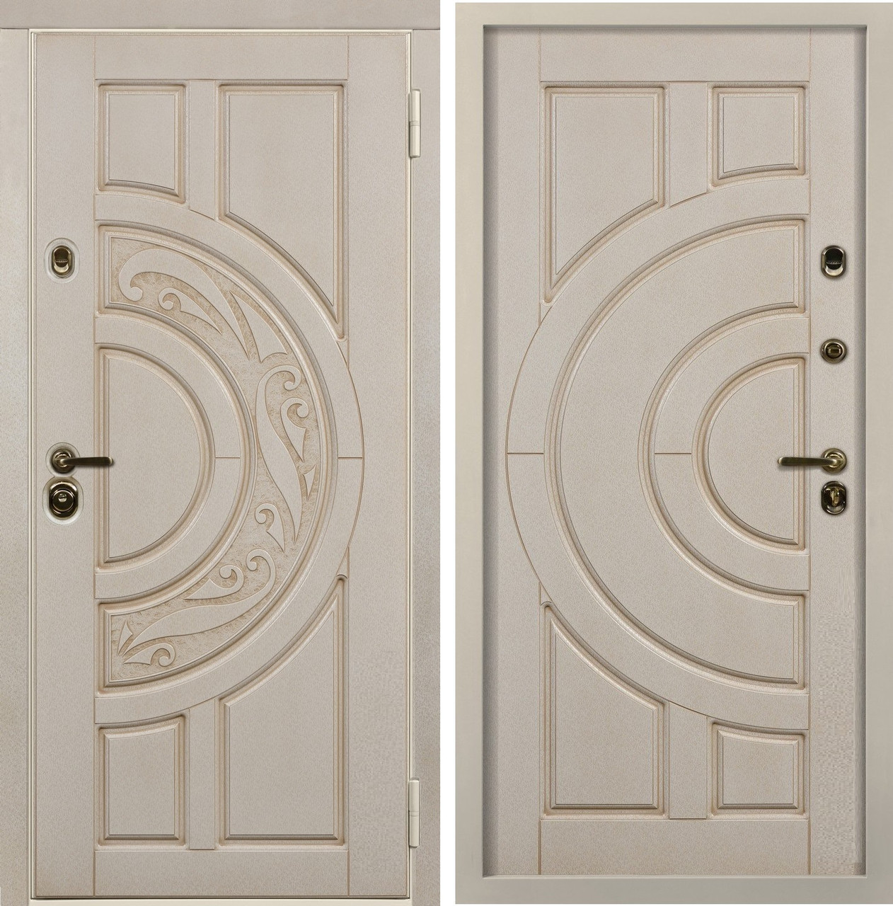 Входная уличная дверь в частный дом RS-364