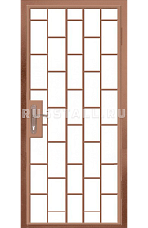 Решетчатая металлическая входная дверь RS137 - Изображение