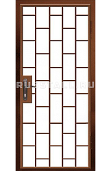 Металлическая решетчатая входная дверь RS132 - Изображение