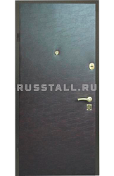 Стальная входная дверь с винилискожей RS25 - Изображение