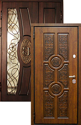 Входные двери в коттедж - Изображение