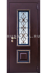 Стальная входная дверь для дачи RS18 - Изображение