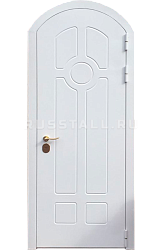 Арочная металлическая входная дверь RS141 - Изображение